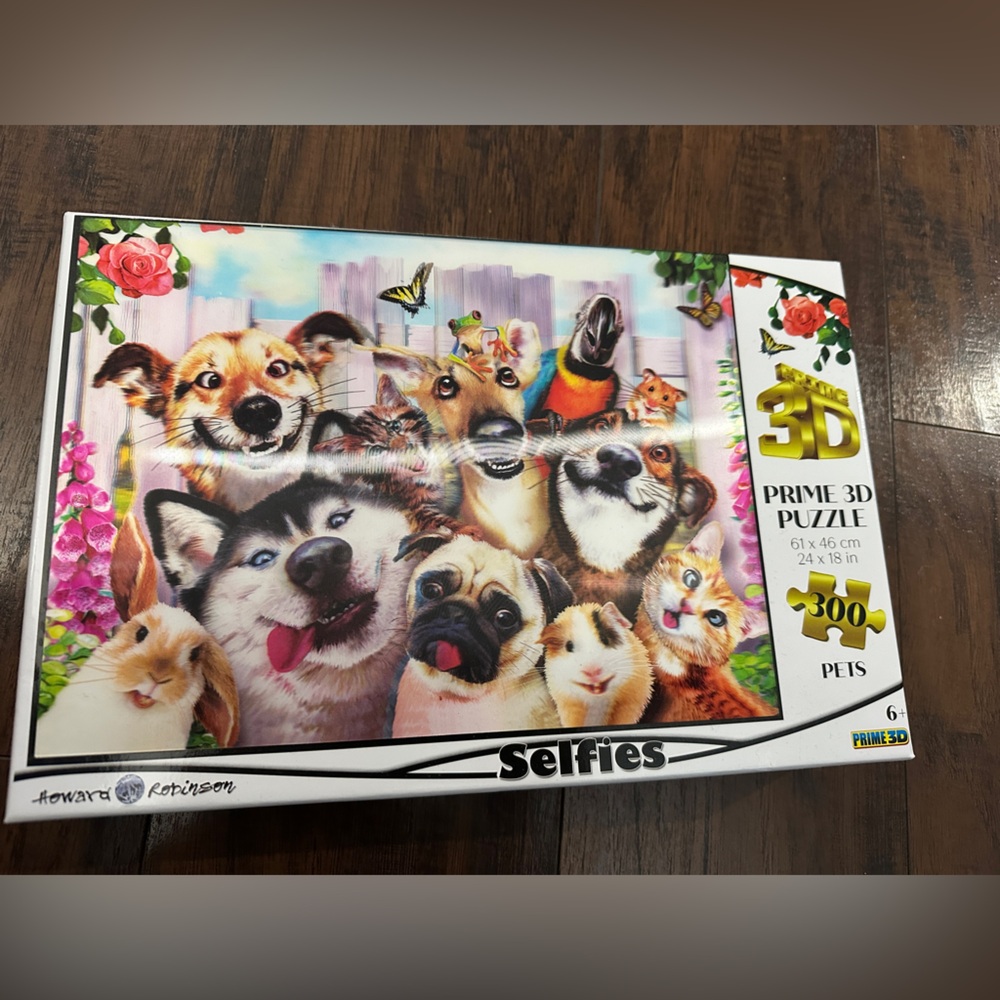 Selina Fenech Selfies 3D Prime Puzzle 300 Pieces 24x18 Animals‎